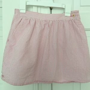 Lilly Pulitzer seersucker skirt
